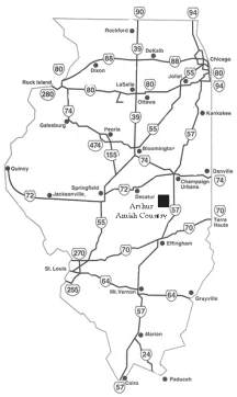 Illinois Highway Map