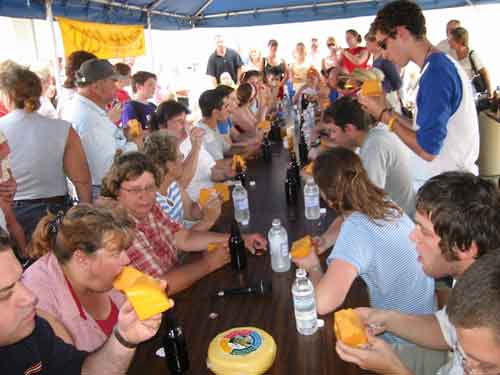 national cheese eating contest