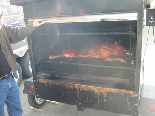BBQ'd Hog