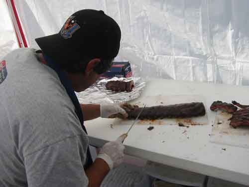 Cutting Ribs
