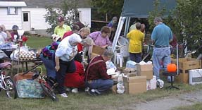 Busy Garage Sale